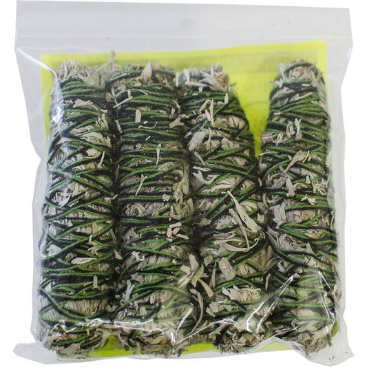 Smudging Stick/Canadian High Mountain Sage-4"