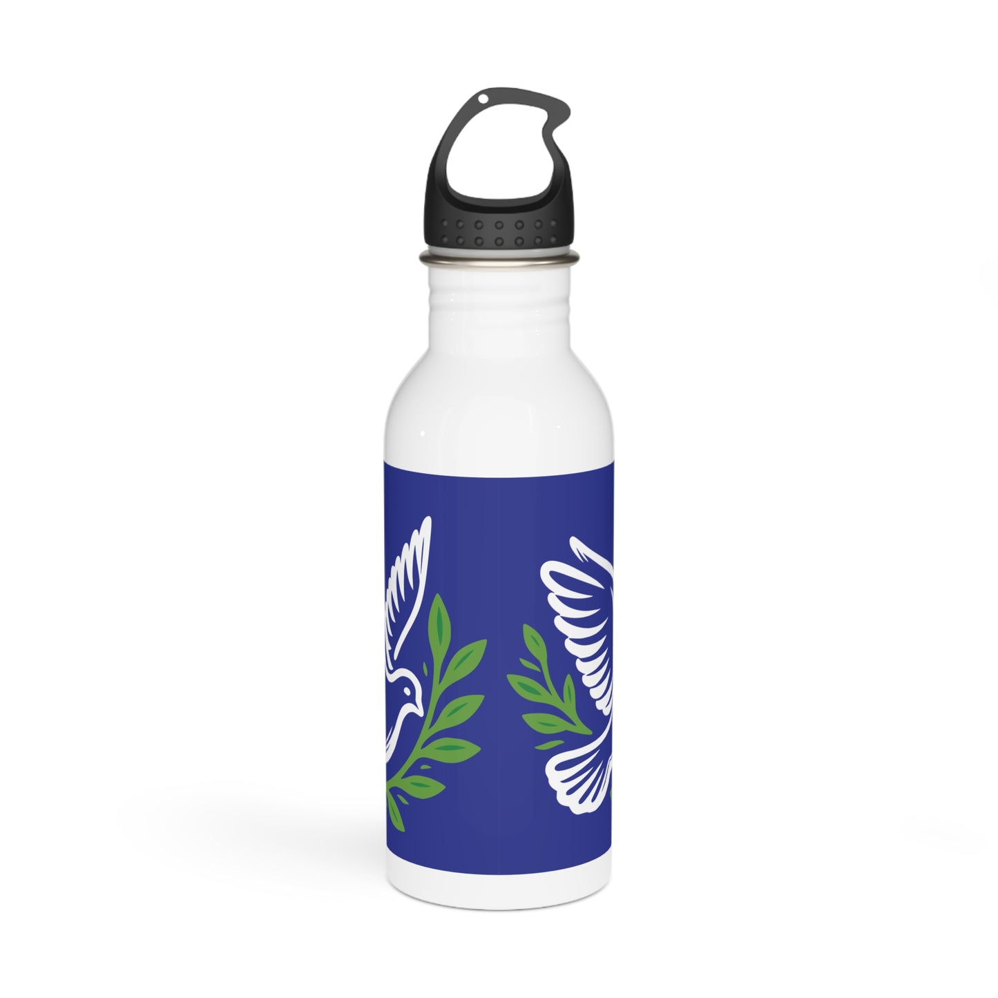 Dove Design Stainless Steel Water Bottle, Eco-Friendly Drinkware, Unique Gift for Nature Lovers, Yoga, Travel, Fitness, Peace Symbol