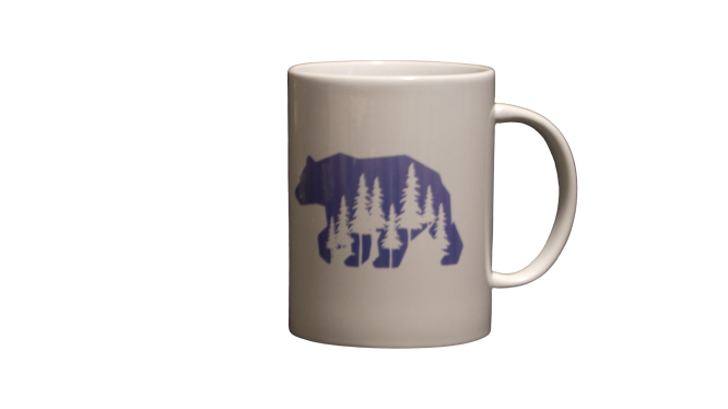 Bear Forest Silhouette