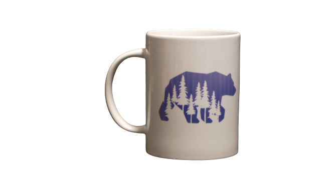 Bear Forest Silhouette