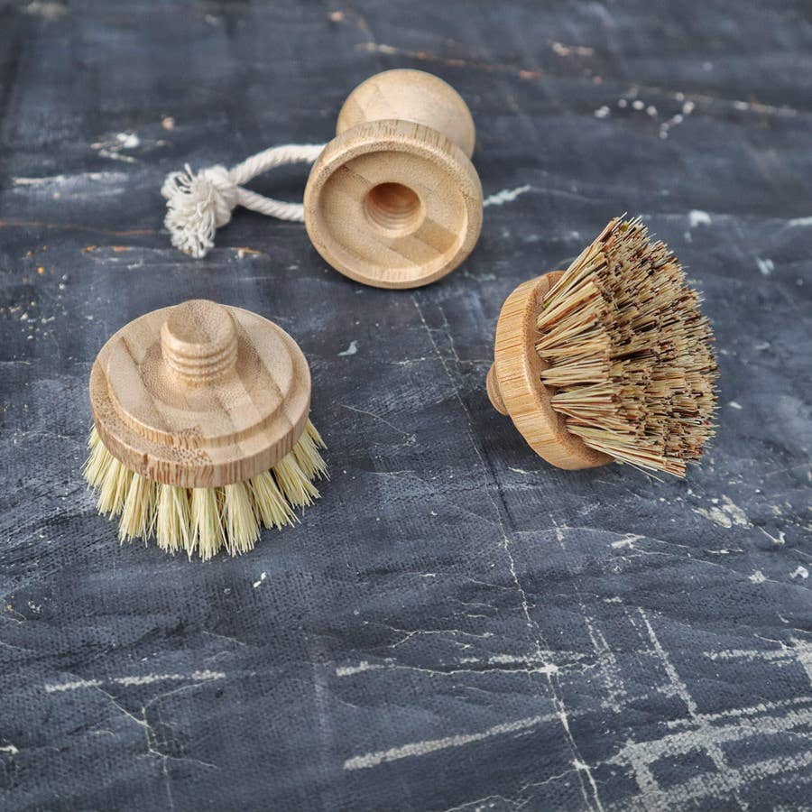 Sisal and Palm Pot Scrubber Refill (Brush Head Only)
