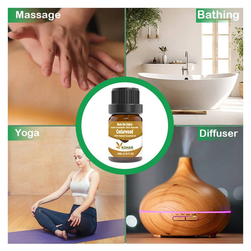 100% Pure Natural Himalayan Cedarwood Essential Oil. 10 ml