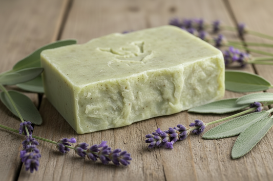Introducing Whispering Grove Goat's Milk Bar Soap with Lavender & Sage