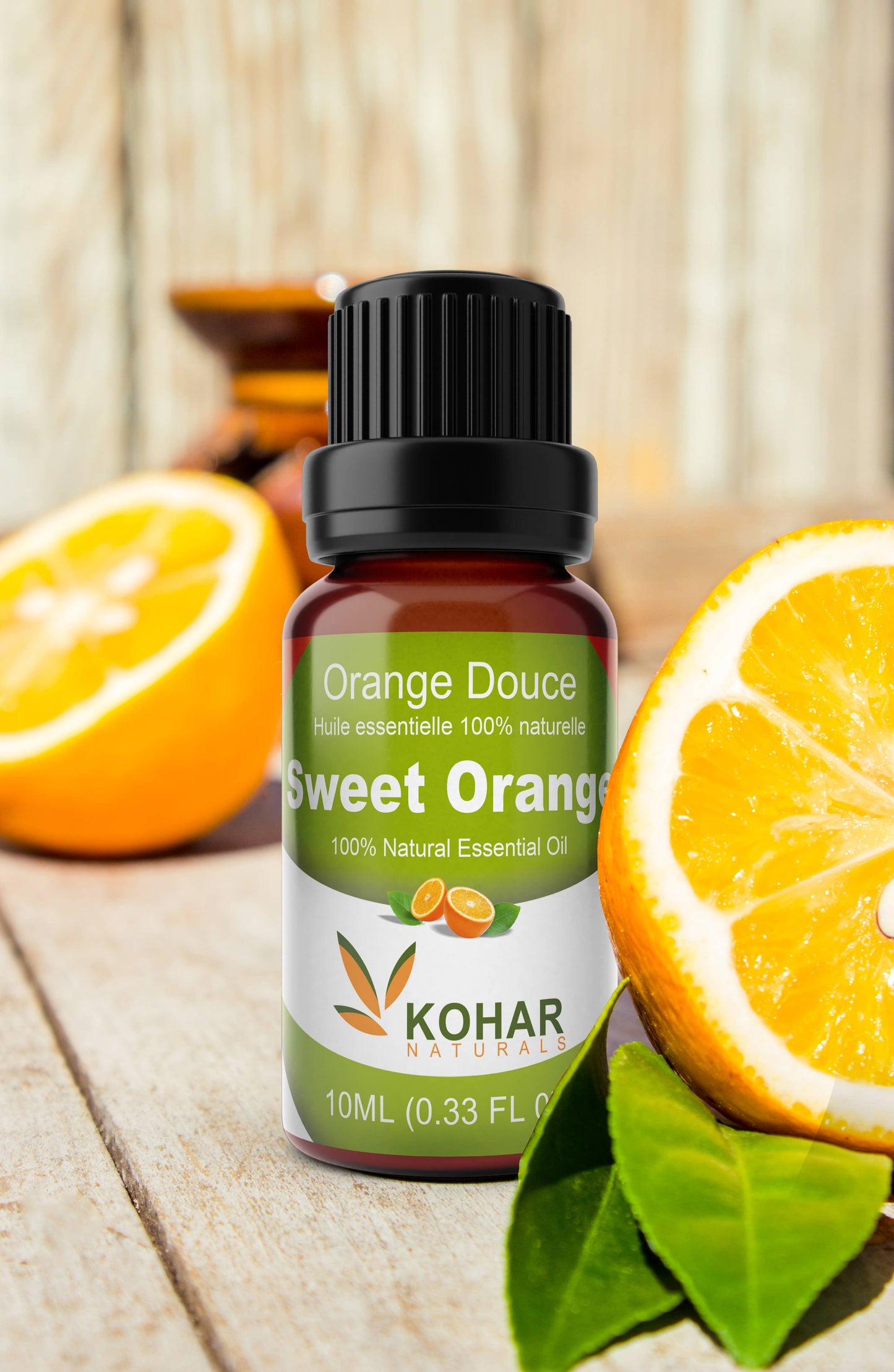100% Pure Natural Sweet Orange Essential Oil. 10 ml
