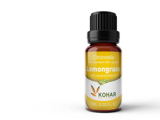 100% Pure Natural Lemongrass Essential Oil. 10 ml