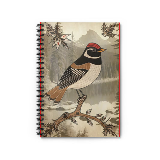 Rustic Bird-Themed Notebook | Nature Lover's Journal, Writing Pad, Gift for Bird Watchers, School Supplies, Eco-Friendly