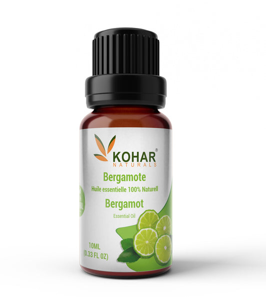 Bergamot Essential Oil — Fresh Uplifting Aroma - 10 ml