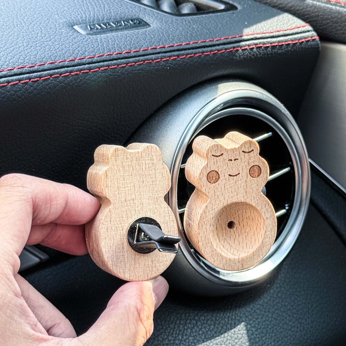 Frog - Wooden Essential Oil Diffuser | Incense Holder-2
