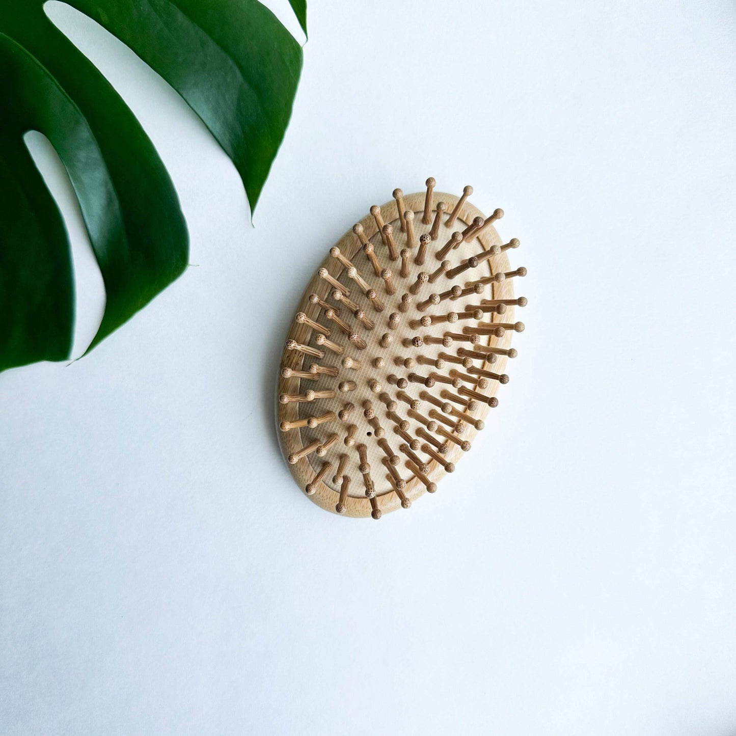 Natural Plastic Free Bamboo Hair & Beard Brush