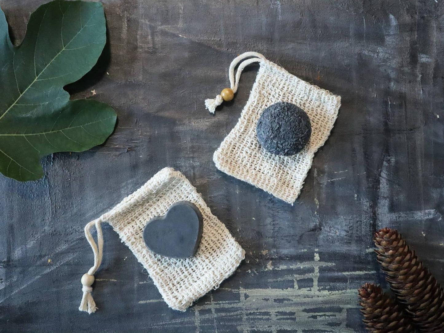 Natural Sisal Fiber Soap Saver Bag
