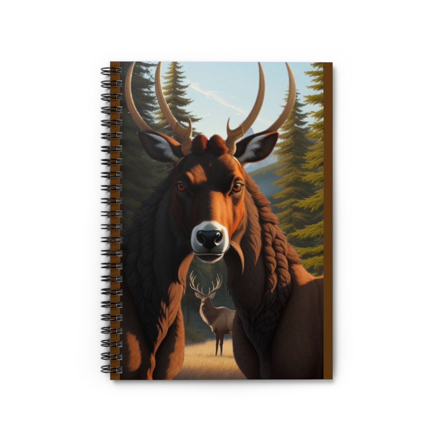 Majestic Wildlife Spiral Notebook - Ruled Lines, Nature Lover's Journal, Gifts for Animal Enthusiasts, Eco-Friendly Writing Pad, [...]