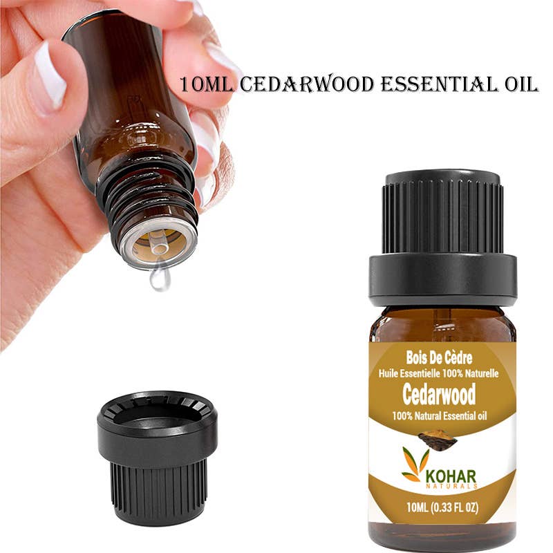 100% Pure Natural Himalayan Cedarwood Essential Oil. 10 ml