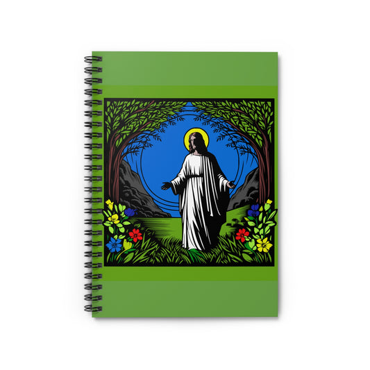 Spiritual Spiral Notebook - Ruled Line, Inspirational Journal, Christian Gift, Nature Lover’s Notebook, Wedding Planning, Personal [...]