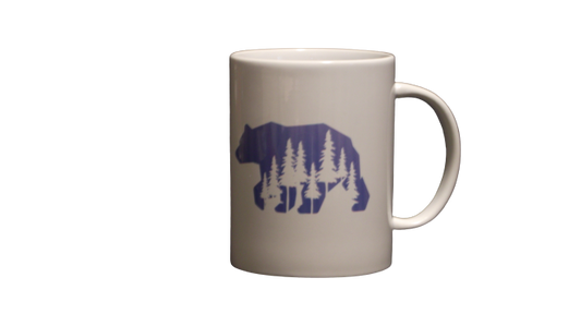 Bear Forest Silhouette