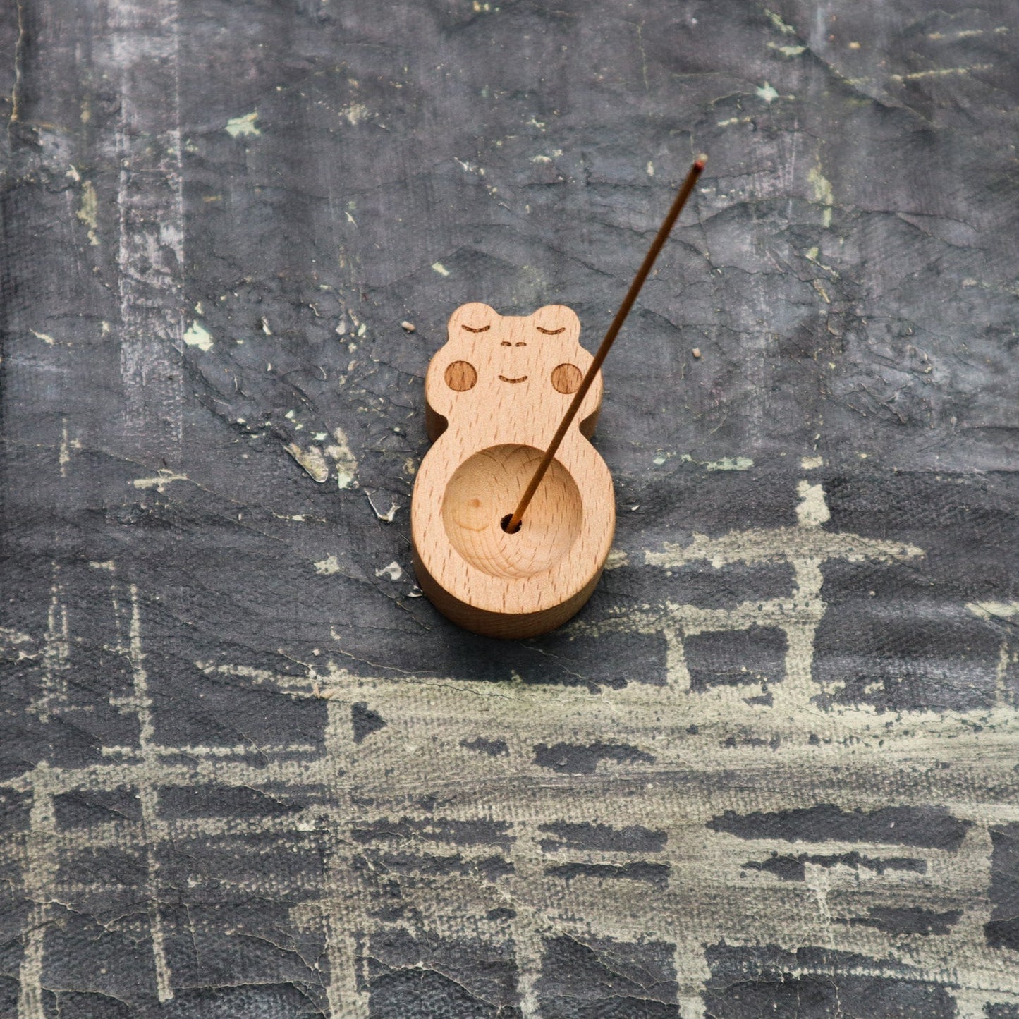 Frog - Wooden Essential Oil Diffuser | Incense Holder-0