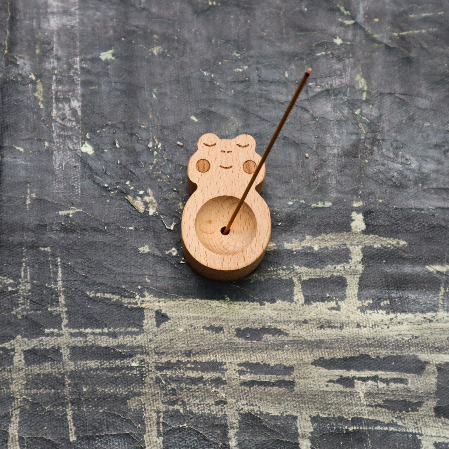 Frog - Wooden Essential Oil Diffuser | Incense Holder-0