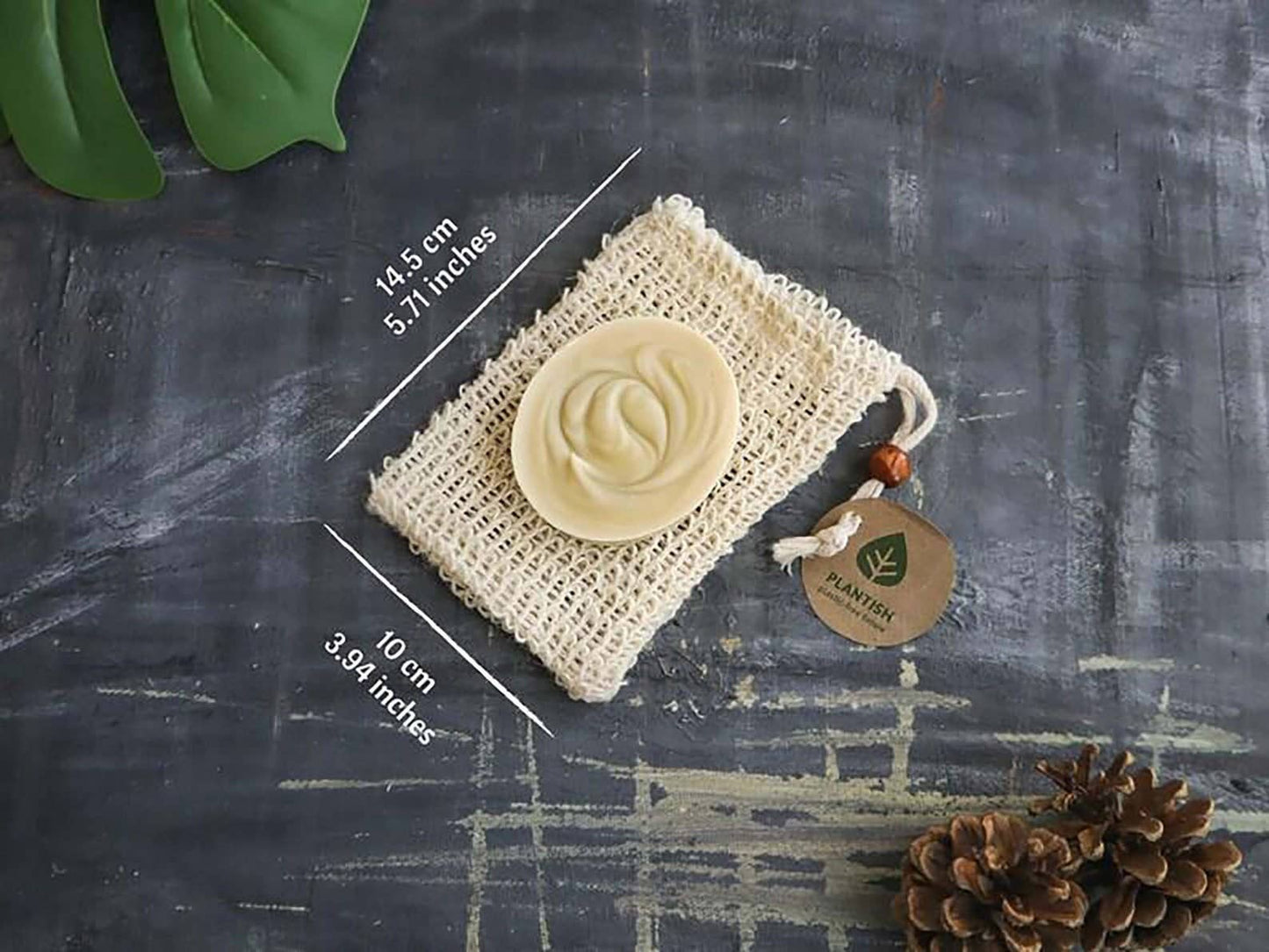 Natural Sisal Fiber Soap Saver Bag