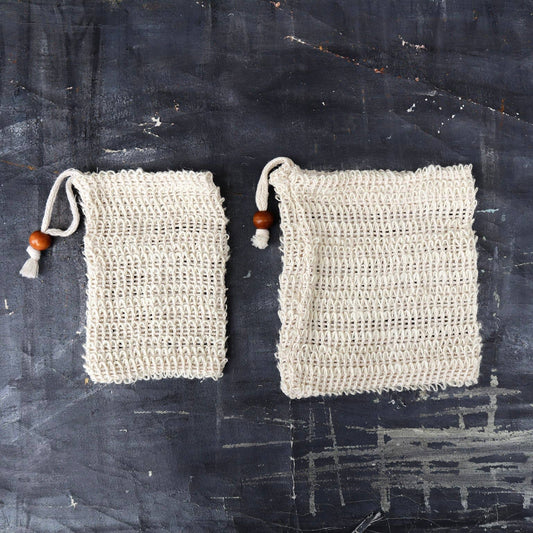 Natural Sisal Fiber Soap Saver Bag