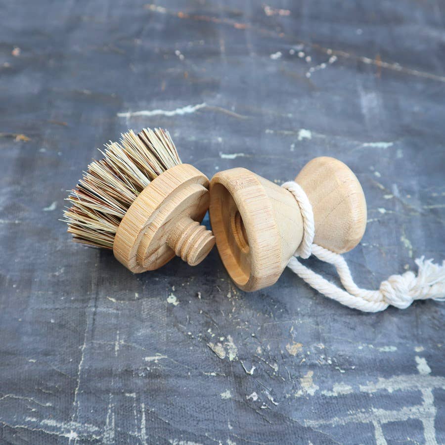 Sisal and Palm Pot Scrubber Refill (Brush Head Only)