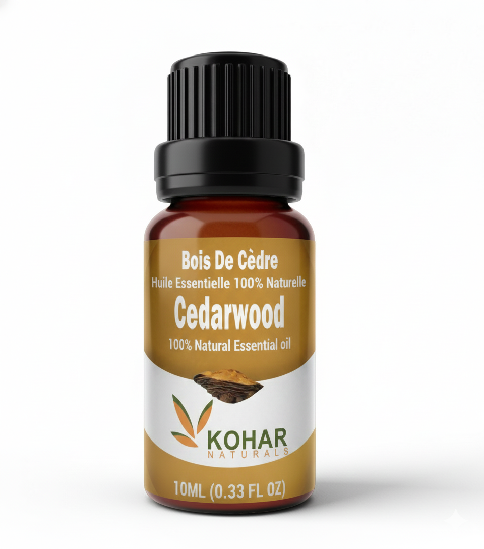 100% Pure Natural Himalayan Cedarwood Essential Oil. 10 ml