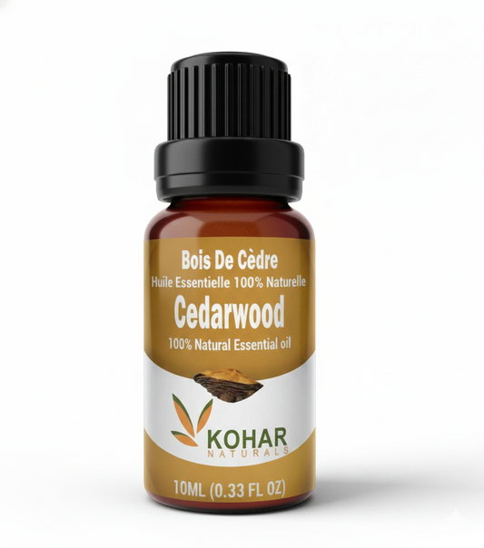 100% Pure Natural Himalayan Cedarwood Essential Oil. 10 ml
