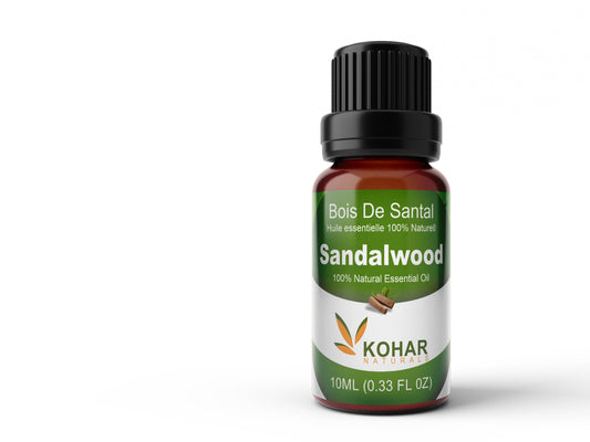 Pure Indian Sandalwood Essential Oil. 10 ml