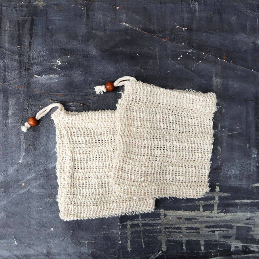 Natural Sisal Fiber Soap Saver Bag