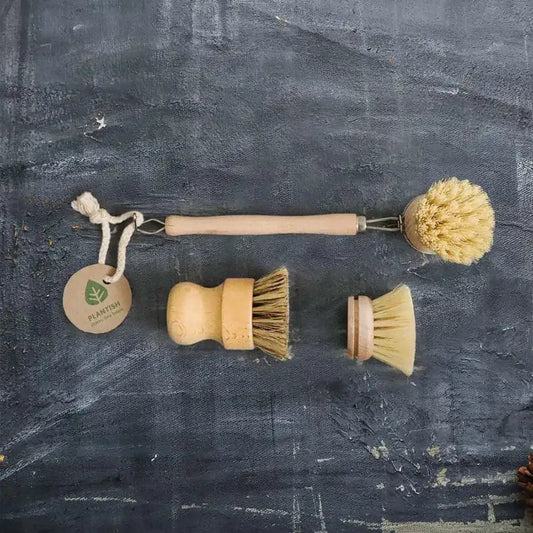 Zero Waste Kitchen Brush Set - Brush Kit-0